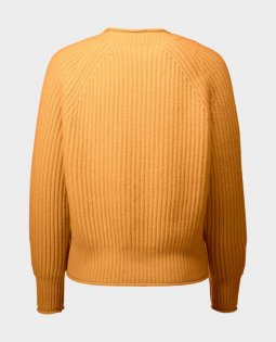 V-Ausschnitt Strickjacke mit Kastiger Schnitt