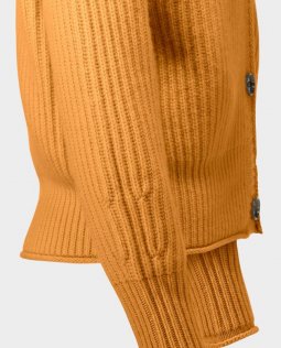 V-Ausschnitt Strickjacke mit Kastiger Schnitt