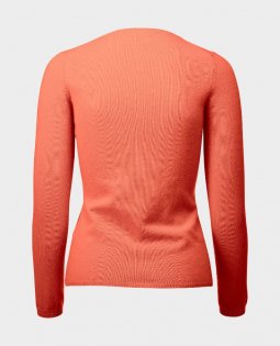 Rundhalsausschnitt Pullover mit Tailierter Schnitt