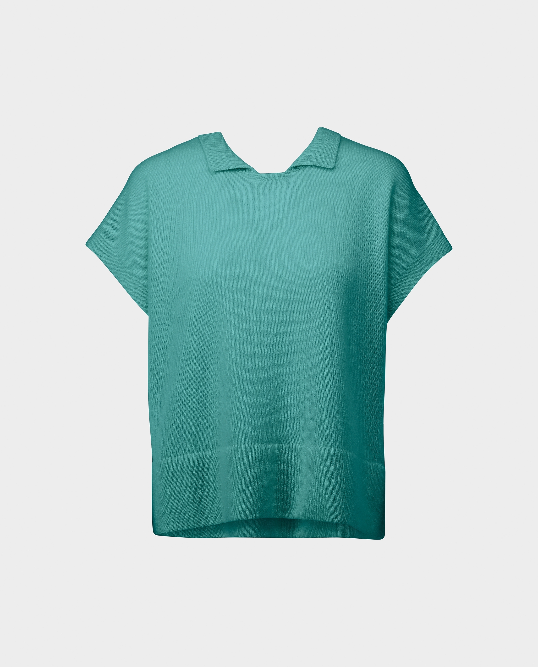 Bootshalsausschnitt Pullover mit Schmaler Schnitt